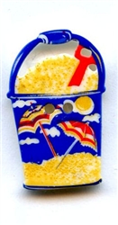 Summer Fun Beach Pail Button 360434 from Dill Buttons