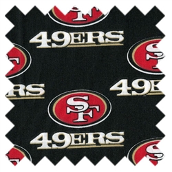 NFL San Francisco 49ers Football Black 6337D from Traditions