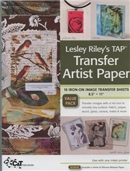 Lesley Riley's TAP  18 Iron-on Transfer Artist Papers