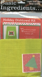 Basic Ingredients Holiday Dishtowel Kit Jingle #BI-JIKT from Wimpole Street Creations