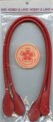 Red Leather Purse Handles 20" from Hobby and Land