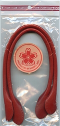Red Leather Purse Handles 16" from Hobby and Land
