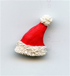 Santa Claus Hat Button Red  LM-248
