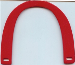 Acrylic Purse Handle SFPH-P35 Red from Sunbelt Fastener Company
