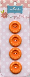 Stitched Buttons Sew Together STB-CSI-Orange from Riley Blake Designs