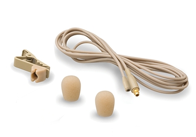 DA04 BE Lavallier Microphone, -45dB Omni, Beige