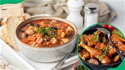 Thursday, August 30th/ Chicken, Black Beans, Rice and Dessert