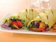 / Grill Veggie Wrap, Veggies and Dessert