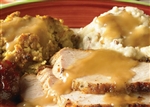 Wednesday, April 17th / Roasted Turkey, Mashed Potato,Corn and Dessert