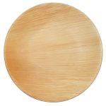 9" Round Eco Friendly Palm Leaf Plates - Eco Friendly Wedding Plates