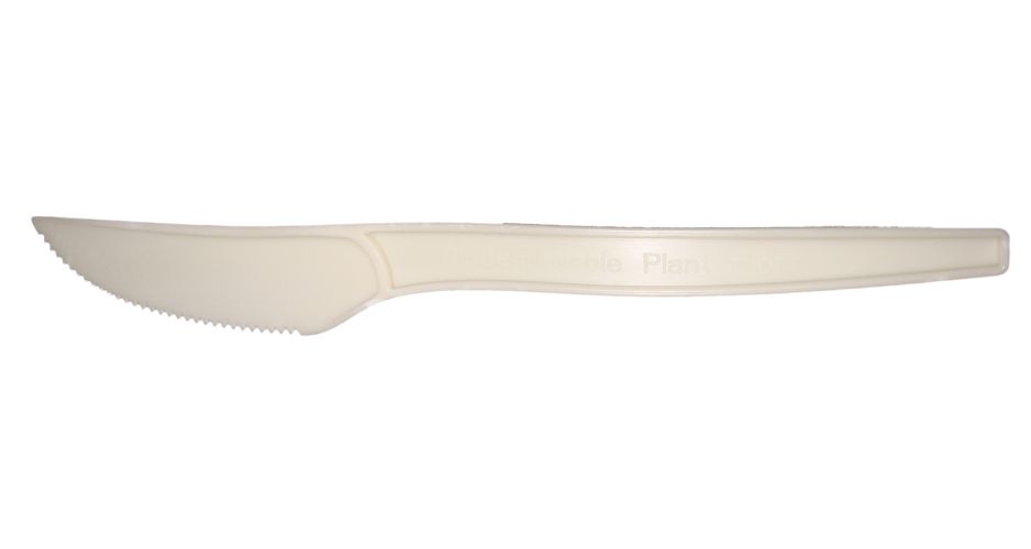 Knife, Plant Starch Material, Individually Wrapped, 7" - 1000/Cs (20 X 50)