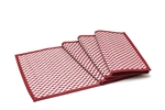 Hand Woven Talipot Grass Checkered Place Mats (4 Pcs.)