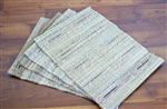 Hand Woven Banana Rope & Korai Placemats