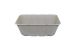 Compostable Deep Tan Container 7 X 9 X 3.125" - 200/Cs (4 X 50)