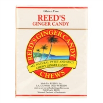 Reed's Ginger Chews 2 ounce box/ 9 servings