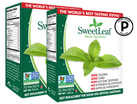 Stevia sweetener packets, 70 ct