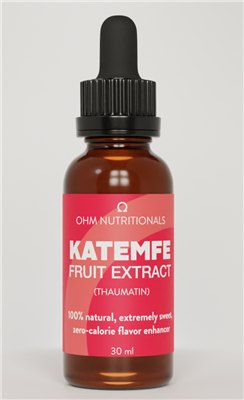 Katemfe Fruit Extract - 100% Natural, Extremely Sweet, Zero-Calorie