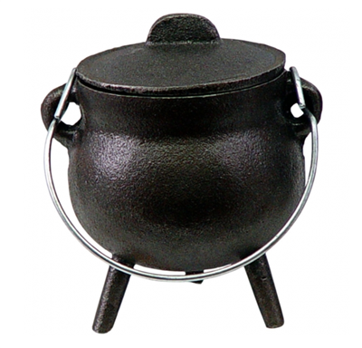 Mini Cast Iron Cauldron 2.75"