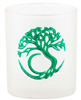 Etched Glass Tree of Life Votive