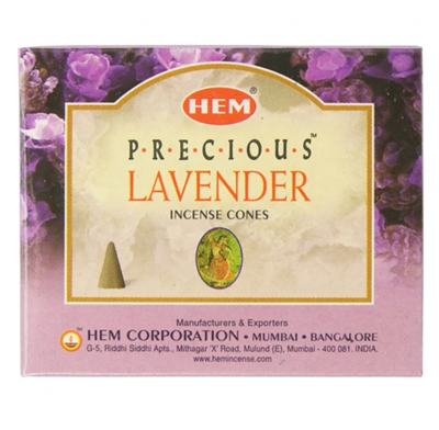 Precious Lavender Incense Cones: 10ct