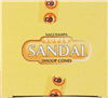 Super Sandal Hem Incense Cones: pack of 12