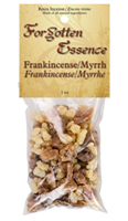 Forgotten Essence Frankincense & Myrrh Resin Incense: 1oz