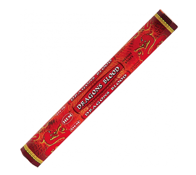 Hem Hexagonal Pack Incense Dragons Blood (pack of 6)