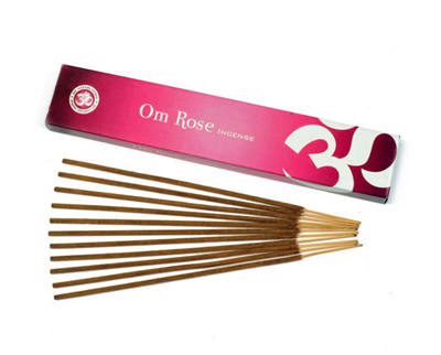 Rose Incense Sticks: 12 sticks