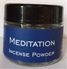 Meditation Incense Powder: 20gm/Powder/Jar