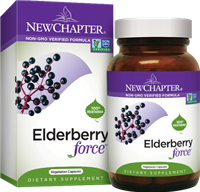 Elderberry Force: Bottle / Vegetarian Capsules: 30 Vegetarian Capsules
