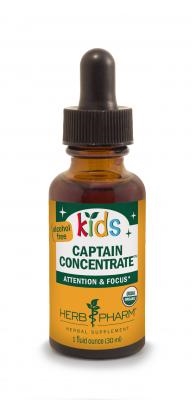 Kids Captain Concentrate: Dropper Bottle / Organic Alcohol-Free Extract: 1 Fluid Ounce