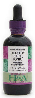 Healthy Skin Tonic: Dropper Bottle / Organic Alcohol Extract: 1 Fluid Ounce Only