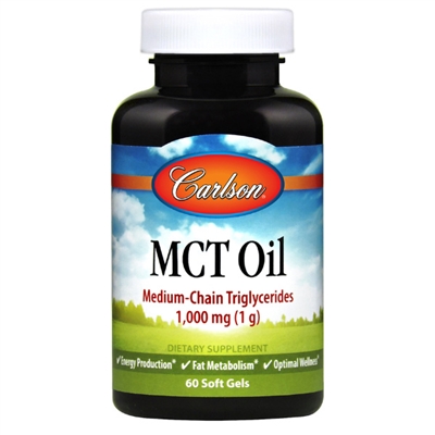 MCT Oil : 1,000mg, 60 Softgels