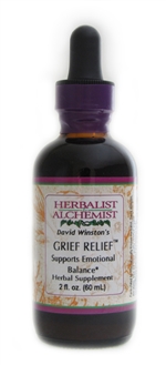 Grief Relief: Dropper Bottle / Organic Alcohol Extract: 2 Fluid Ounces