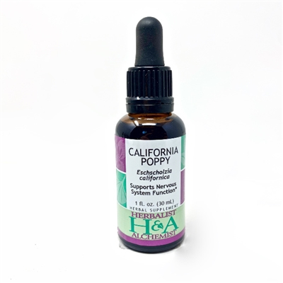 Herbalist & Alchemist California Poppy Tincture, 1oz