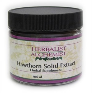 Hawthorn Solid Extract: Jar: 6 Ounces / 170 Grams
