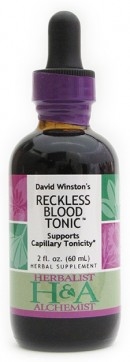 Reckless Blood Tonic 2oz: Dropper Bottle / Organic Alcohol Extract: 2 Fluid Ounces