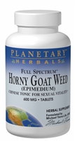 Horny Goat Weed, Full Spectrum (Epimedium): Bottle / Tablets: 90 Tablets