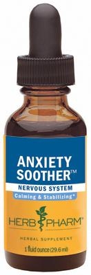 Anxiety Soother: Dropper Bottle / Alcoholic Extract: 1 Fluid Ounce