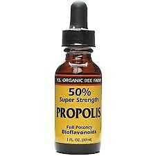 Propolis Tincture (50% grain alcohol) 1 oz