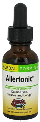 Allertonic 1 oz.: Dropper Bottle / Alcoholic Extract: 1 Fluid Ounce
