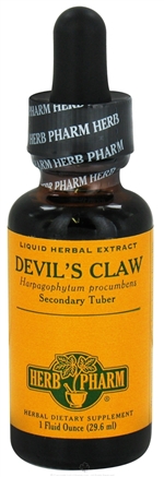 Devil's Claw: Dropper Bottle / Organic Alcoholic Extract: 1 Fluid Ounce