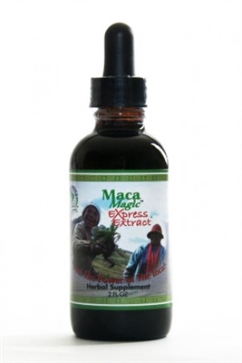 Maca Magic Express Extract: Dropper Bottle / Liquid: 2 Fluid Ounces