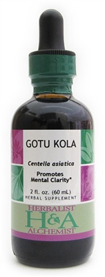 Gotu Kola (1 ounce bottle only)