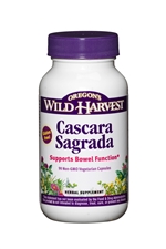 Cascara Sagrada: Bottle / Organic, Non-GMO Gelatin Capsules: 90 Capsules