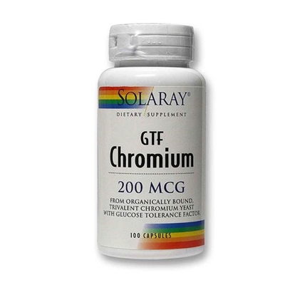 GTF Chromium: Bottle / Capsules: 100 Capsules