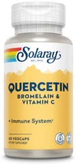 QBC Plex Quercetin & Bromelain + Vitamin C  :  60 VegCaps
