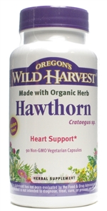 Hawthorn: Bottle / Organic, Capsules: 90 Capsules