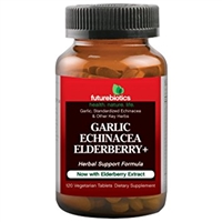 Garlic, Echinacea, Elderberry 120 Tablets: Bottle / Tablets: 120 tablets