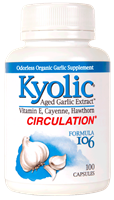 Kyolic Formula 106: Circulation: Bottle / Capsules: 100 Capsules